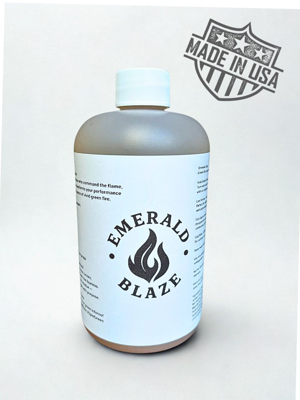 Emerald Blaze green fire example
